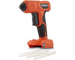 Powerplus Dual Power Lijmpistool POWDP7052 – 20V gereedschap – met 3 lijmpatronen – Exclusief batterij en lader