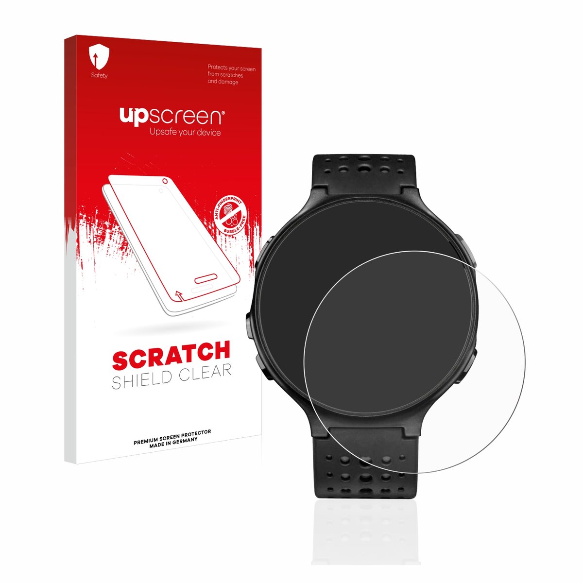 upscreen - Screenprotector voor Garmin Forerunner 235 - Folie Beschermfolie transparant