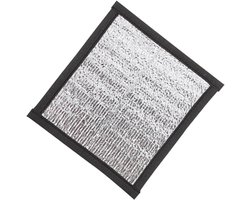 Isolatiefilm Verwarmingsmat - Warmtekussen Reptielen - Terrarium Klimaatbeheersing - Energiezuinig Reflecterend Ontwerp - 16 x 16 cm - Zilver