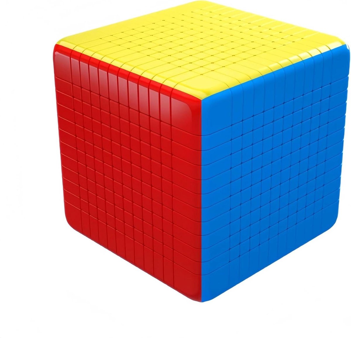 Magische Kubus - Puzzel Dobbelsteen - Hersenen Trainen - Magnetisch Ontwerp - 12x12 - Multicolor