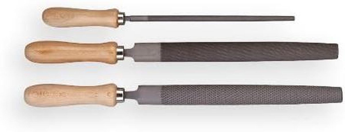 Vijlen en Raspen Set - Metaalvijlen Set - Metaal Bewerken - Hoge Kwaliteit Staal - 200 mm - Zilver