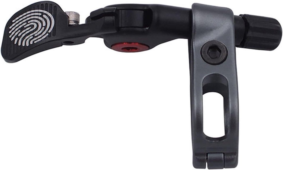 Fiets Zadelpen Hendel - Afstandsbediening Zadelpen - Zadelhoogte Verstellen - Precisielagers - 22.2 mm - Zwart