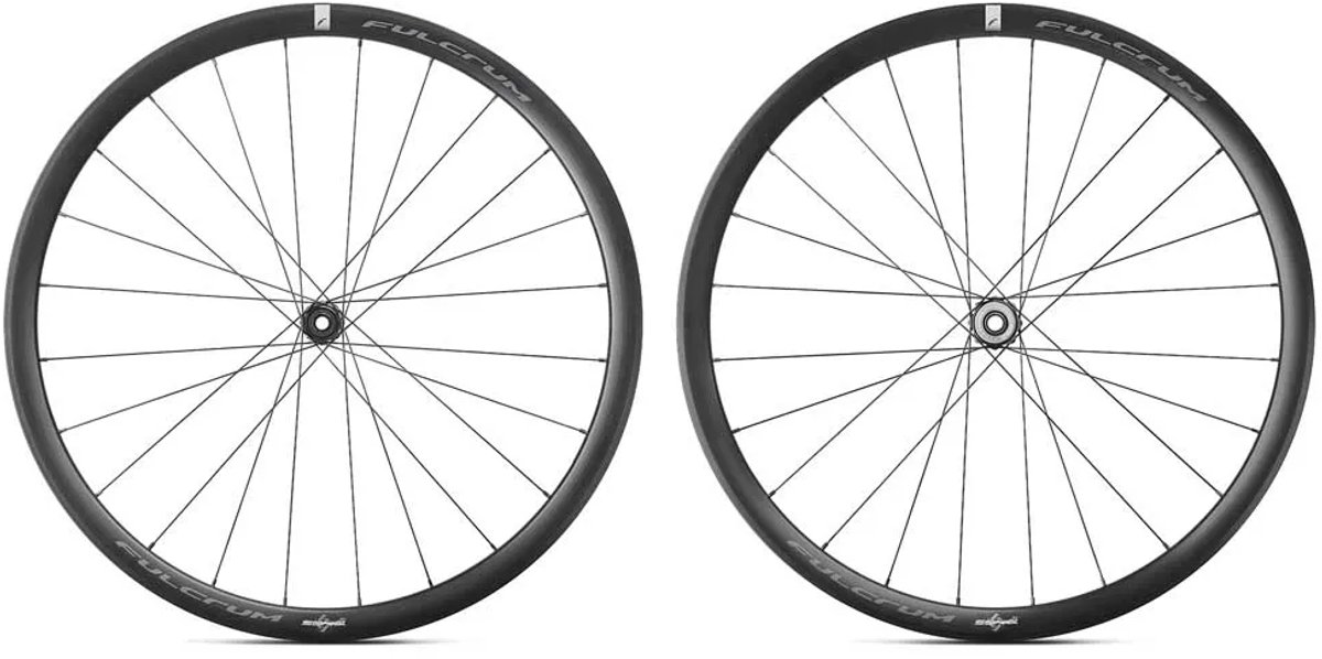 Fulcrum Soniq Al 2wf-r C23 Afs Disc Tubeless Racefiets Wielset Zilver 12 x 100/12 x 142 mm / Shimano Micro Spline