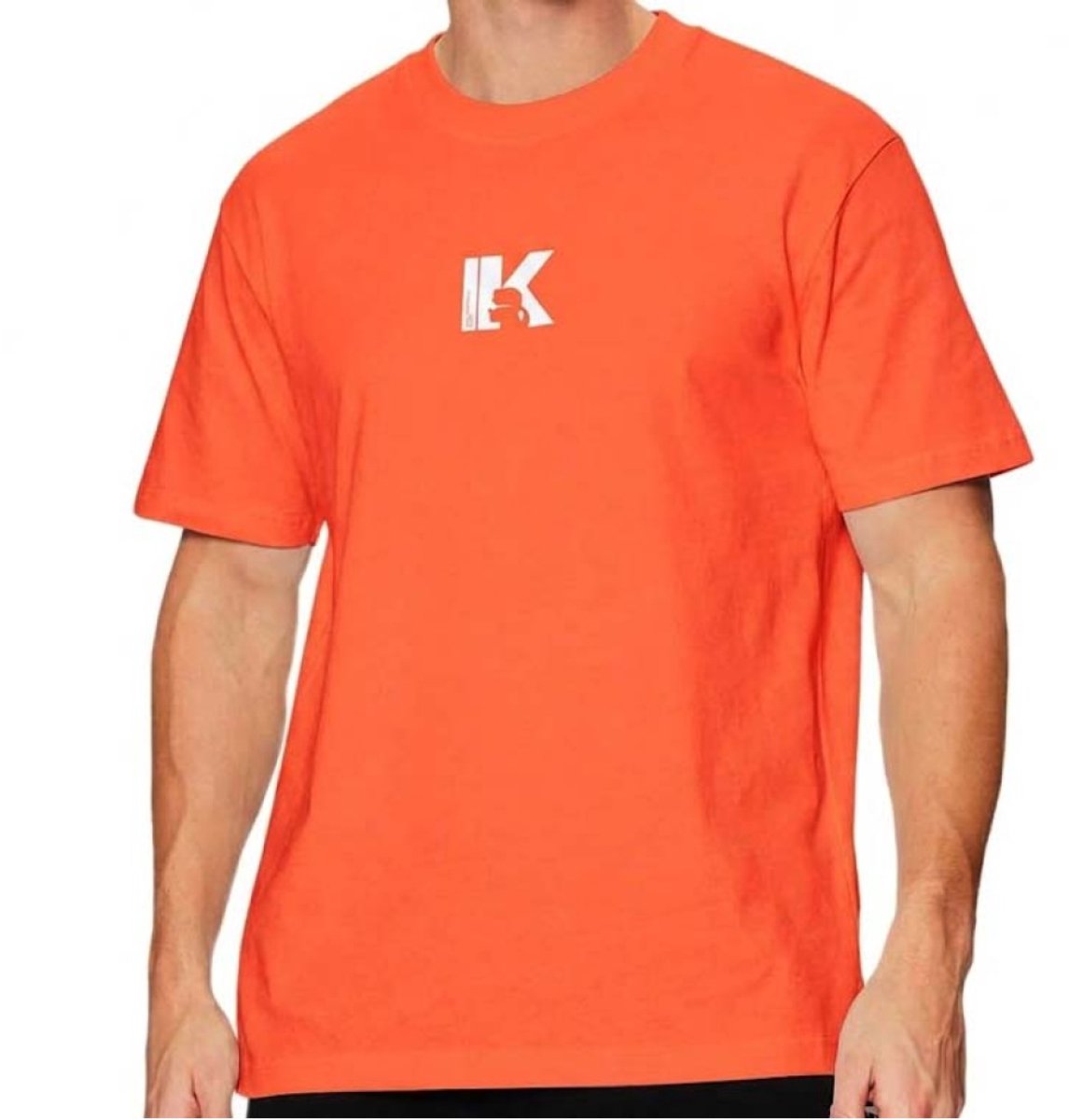 KARL LAGERFELD JEANS REG SS K LOGO TEE Oranje M EU