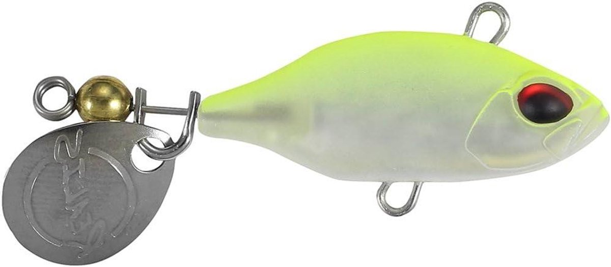 SpinnerTail Hard Lokken - Spinner Bait - Vissen op roofvis - Zinkende actie - 3 cm 5 gram - Spookgrafiek