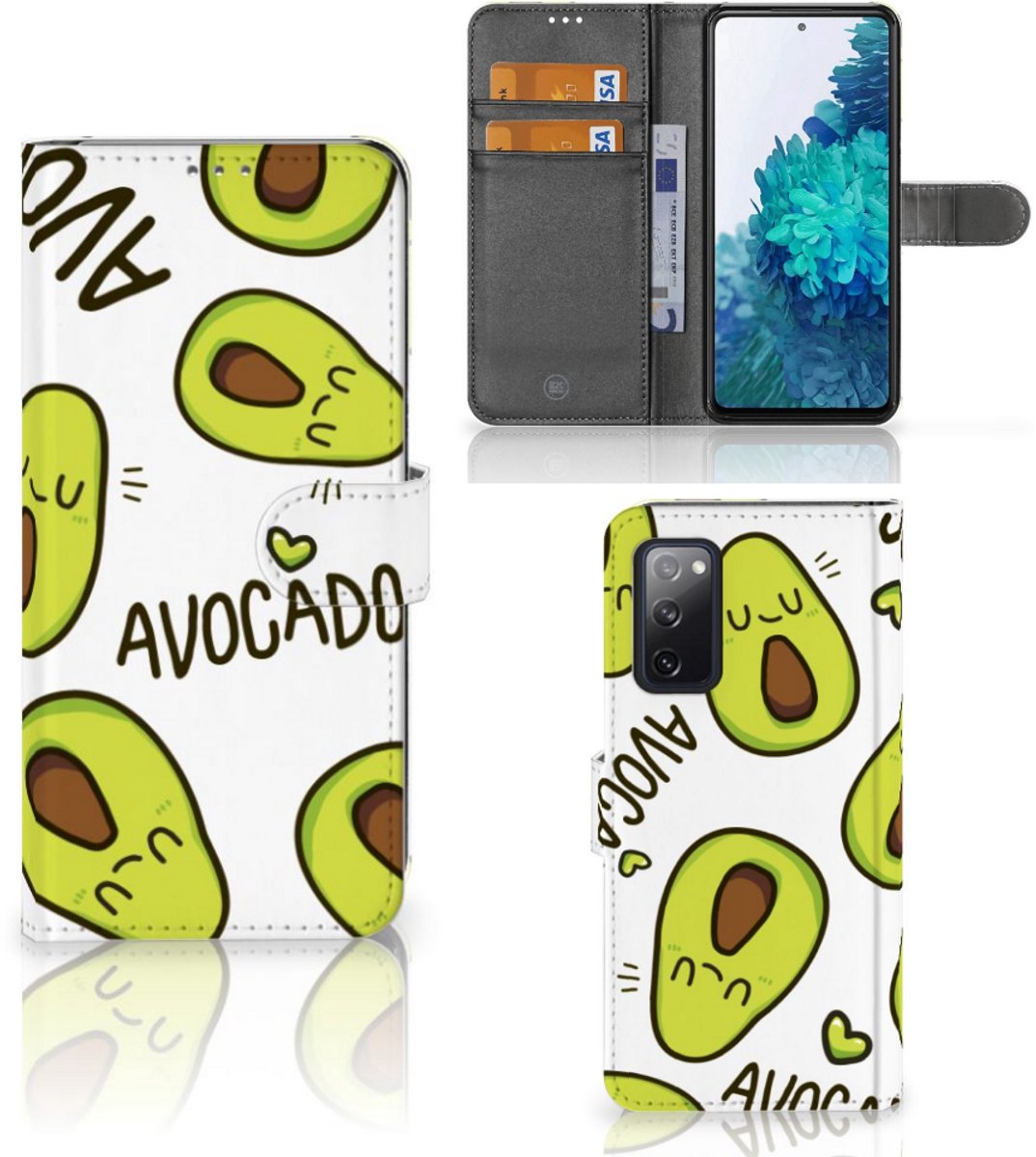 Samsung Galaxy S20 FE Leuk Hoesje Avocado Singing