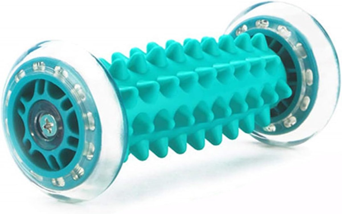 Voeten Roller - Voet Massager - Plantaire Fasciitis Relief - Ergonomische Vorm - 16.5 x 7 x 7 cm - Donkergroen