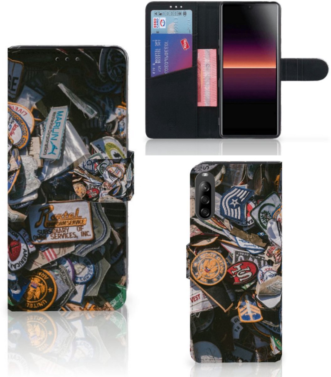 Sony Xperia L4 Telefoonhoesje met foto Badges