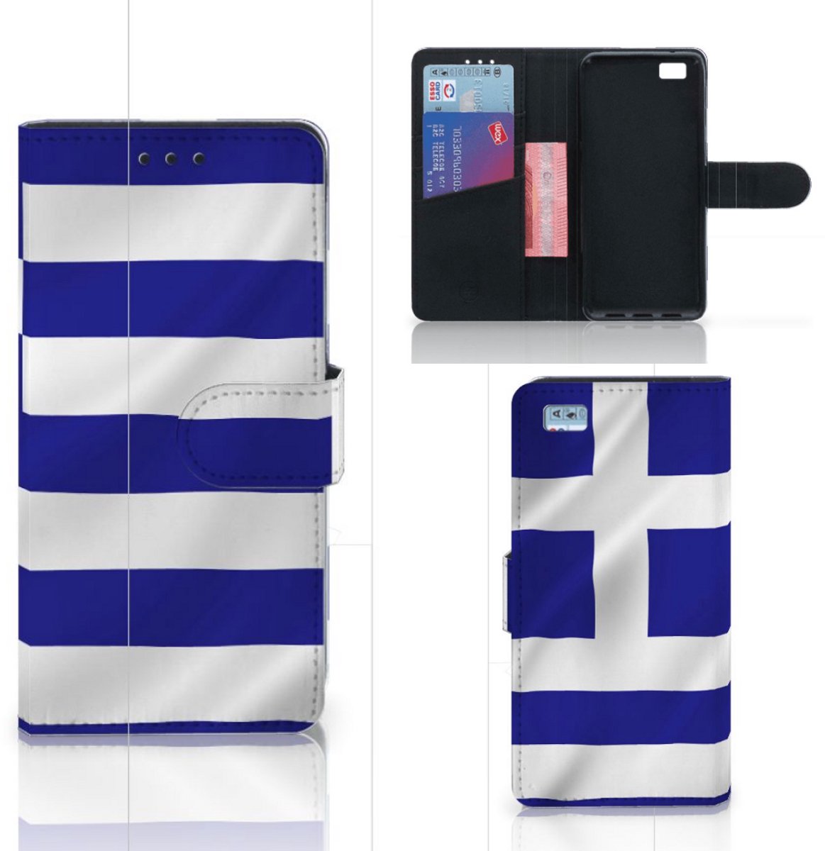 Huawei Ascend P8 Lite Bookstyle Case Griekenland