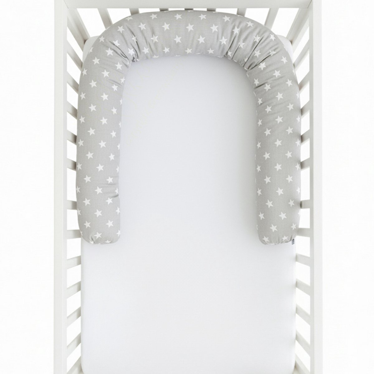 BabyUniverse Ochraniacz - Bed Wałek - 200cm - Grijze Sterren
