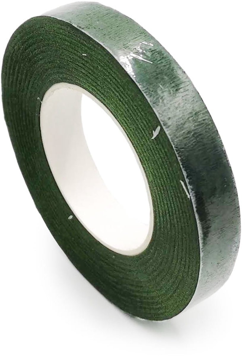 Mech-Mech Floristic Serie - Groene Maskeringstape - Smal - Elastisch - 27m