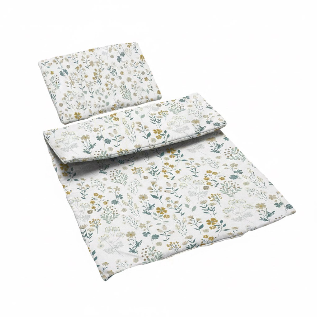 BabyUniverse - Kinderwagen Set - Kołderka - Poduszka - Polne Kwiaty