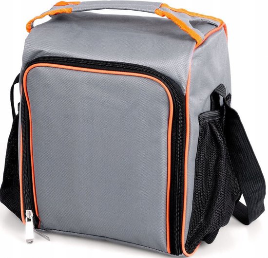 Promis TL09 Serie - Koeltas - 9 Liter - Grijs - Inclusief Voedselcontainers — afbeelding 4