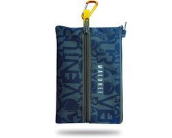Malokee Zippak - Reisportemonnee - Waterdicht - Compact - Karabijnhaak