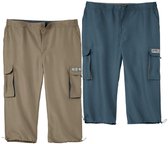 ATLAS POUR HOMME - Set de 2 pantalons cargo - Homme - Disponible en grandes tailles - XL
