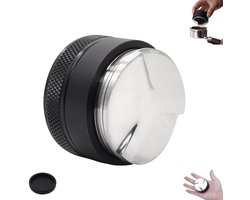 1 stuk - Koffieverdeler - 53mm - Koffie Distributeur - Zwart - In Hoogte Verstelbare Coffee Distributor voor Consistente Extractie - Accessoires voor het bedienen van je espressomachine thuis