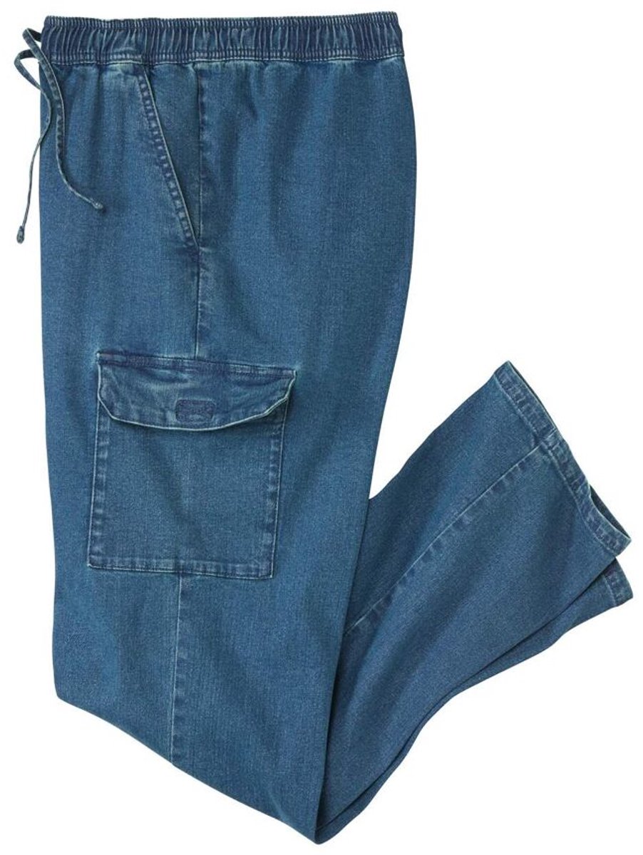 ATLAS FOR MEN - Casual cargospijkerbroek - Heren - Verkrijgbaar in grote maten - L