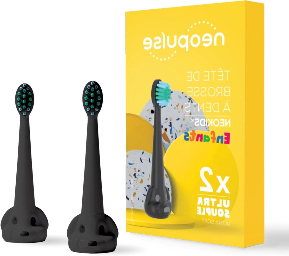 NEOPULSE® De NEOKIDS® Sonische elektrische tandenborstel voor kinderen is geschikt voor kinderen vanaf 3 jaar
