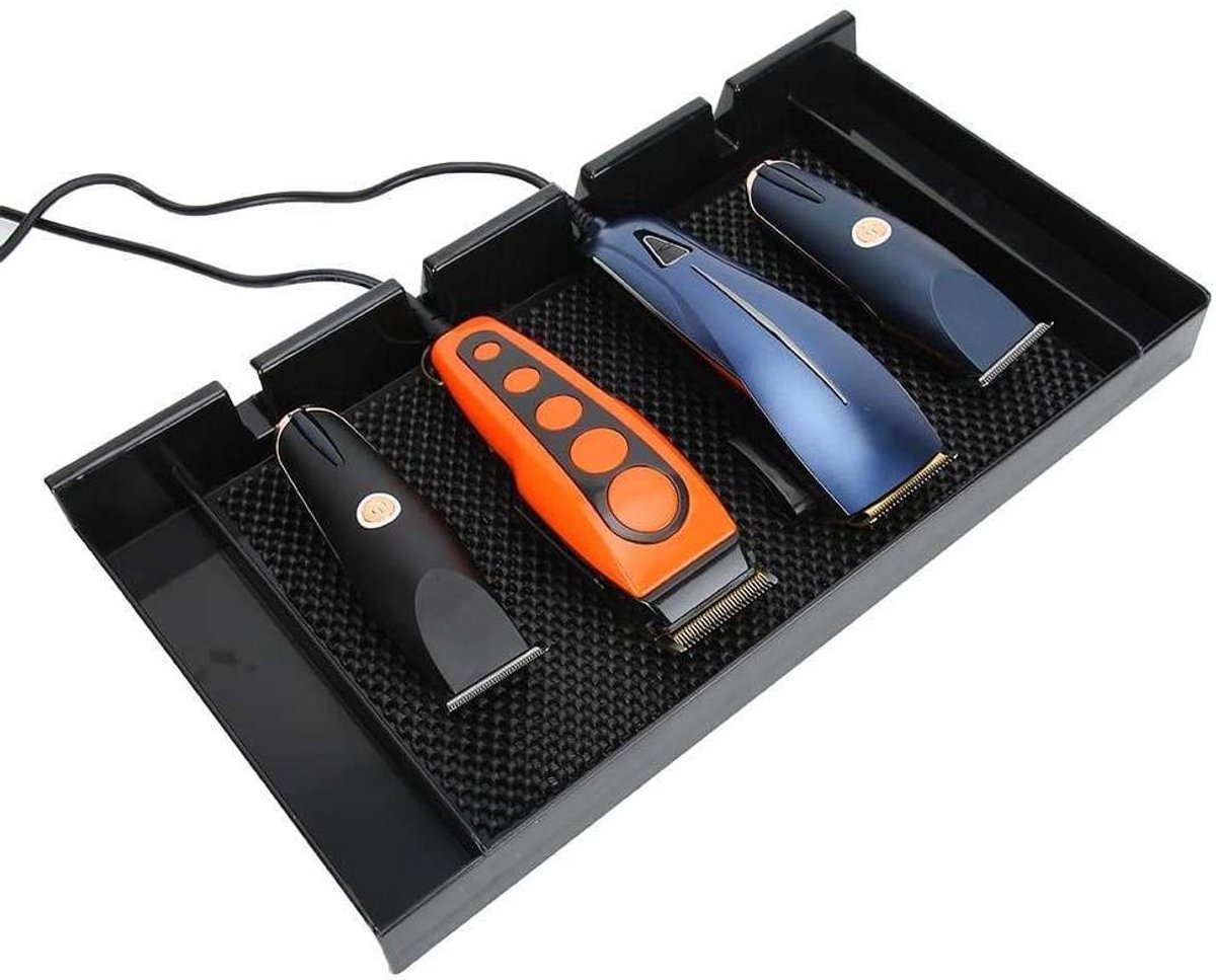 Tondeuse Opbergdoos - Kappers Gereedschap Stand - Salon Opslag Organizer - Stabiele Constructie - 625 Gram - null