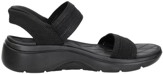 Skechers Slip-Ins: Go walk Arch Fit 2.0 Sandalen Plat - Zwart - Maat 37