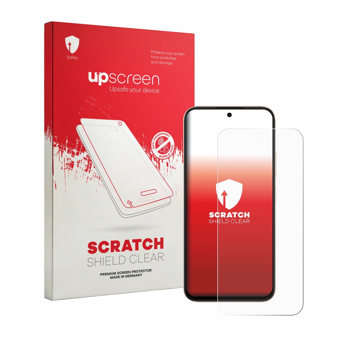 upscreen - Screenprotector voor Oppo A6t 4G - Folie Beschermfolie transparant