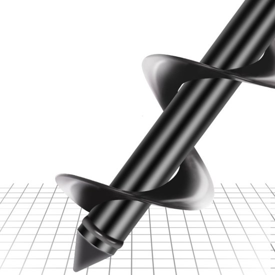 Man Nuo 8/30 - Grondboor - 30cm - Staal - Voor Tuinieren — afbeelding 3