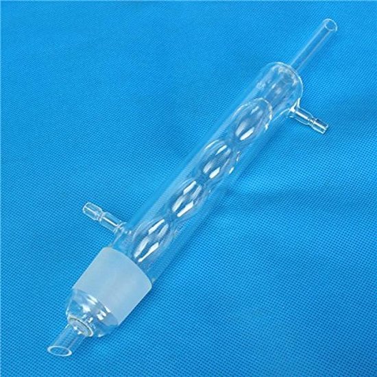 Soxhlet Extractor - Vet Extractor - Laboratorium Extractie - Bolvormig Ontwerp - 250ml - Transparant — afbeelding 3