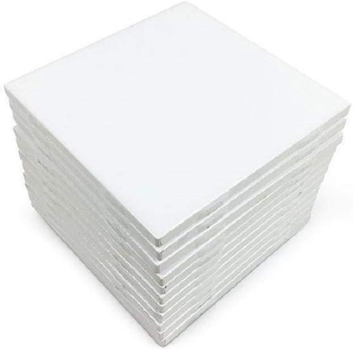 Keramische Tegels - Witte Tegels - Muur Decoratie - Glanzende Afwerking - 10.8 cm x 10.8 cm - Beige Cream