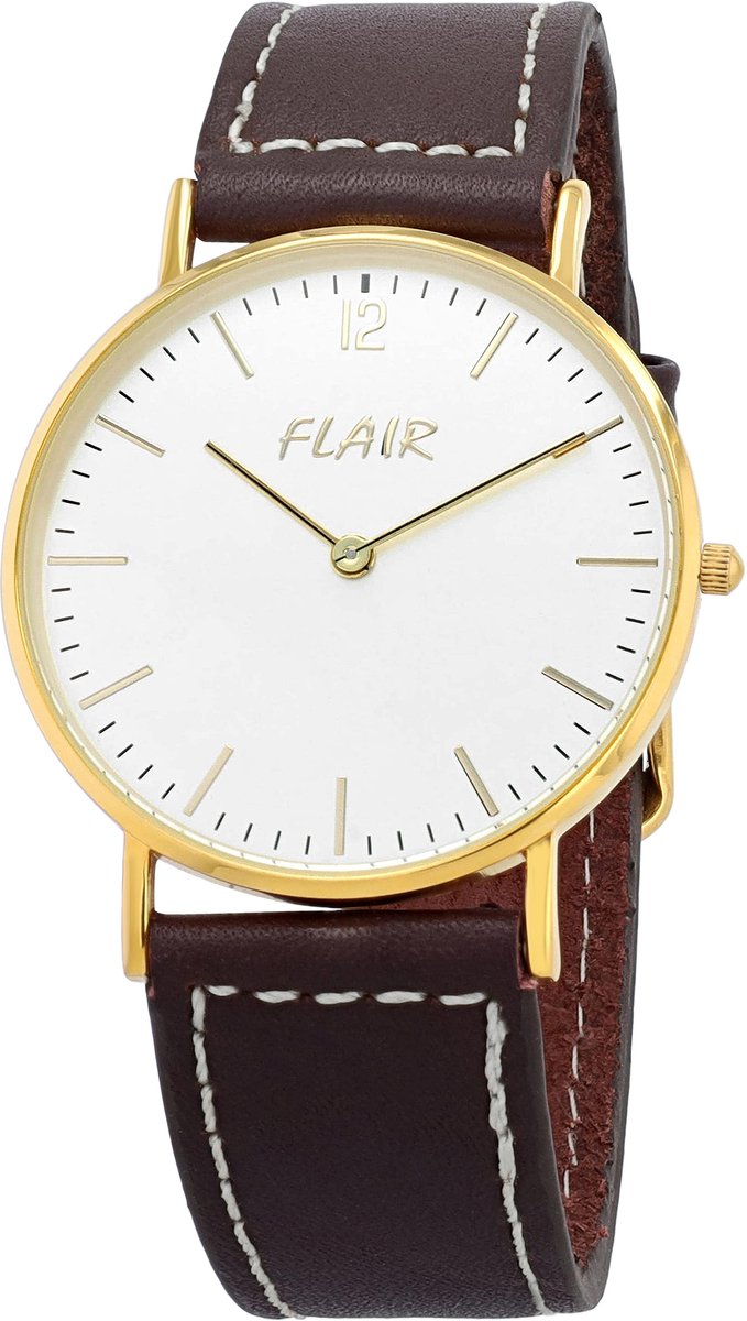 FLAIR Armbanduhr Mineralglas