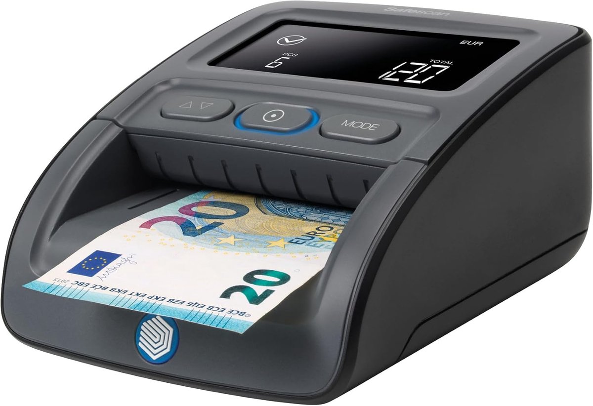 Geldtelmachine - Geldteller - Valsgeldscanner - Kassa hulpmiddel