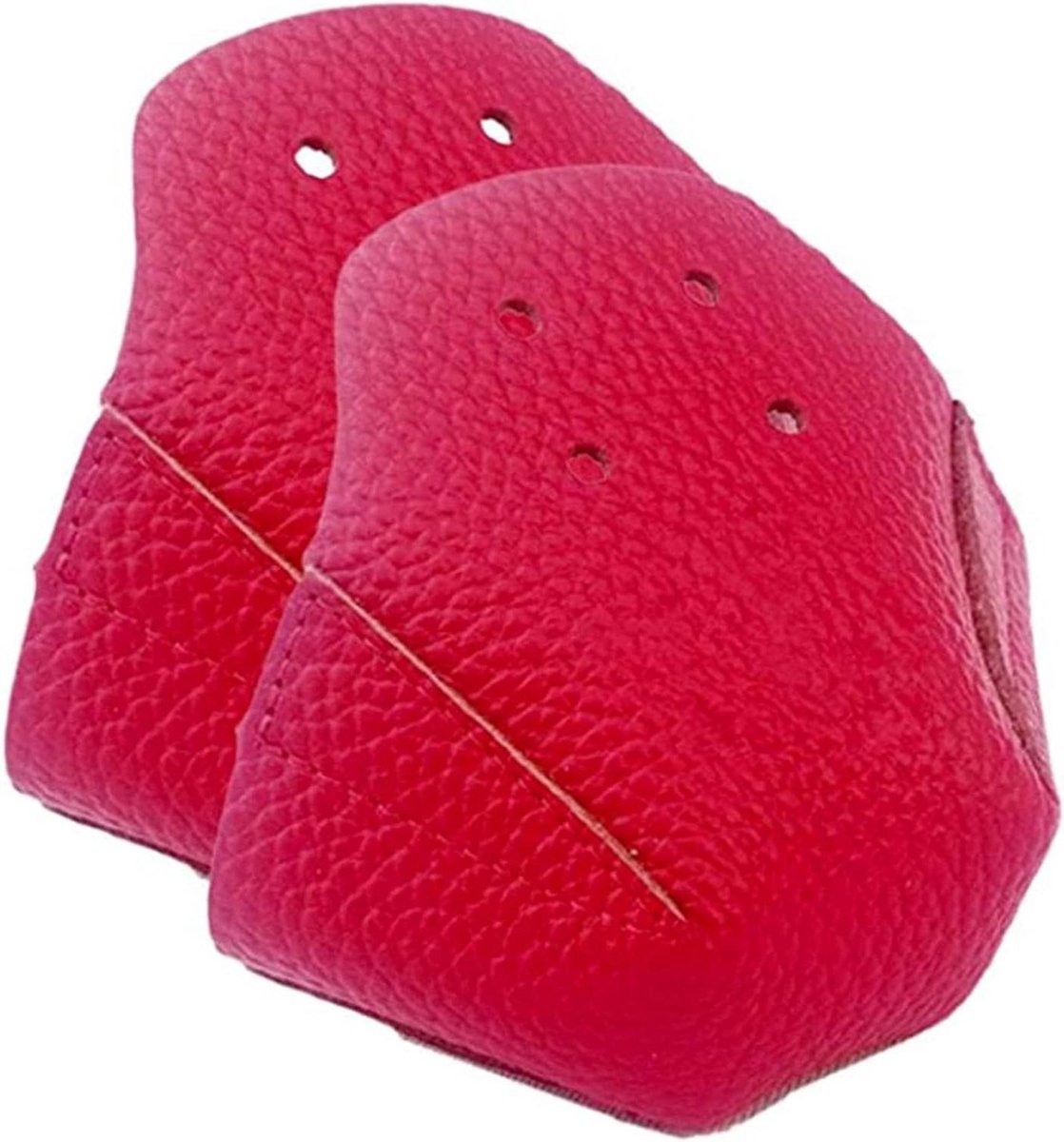 Rolschaats Teenbeschermers - Quad Skate Protectors - Schoenen Beschermen - Duurzaam Kunstleer - Universele Pasvorm - Zwart