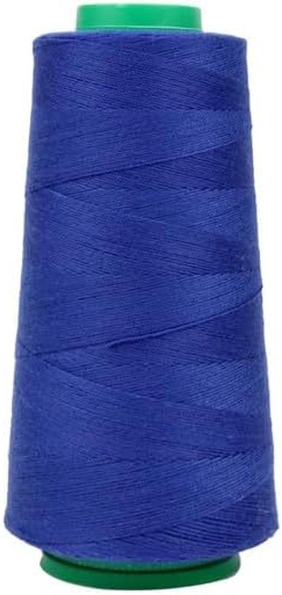 Naaidraad Polyester - Naaimachine Draad - Naaien van Kleding - Slijtvast Hoge Temperatuur - 3000 Yards - Donkerblauw
