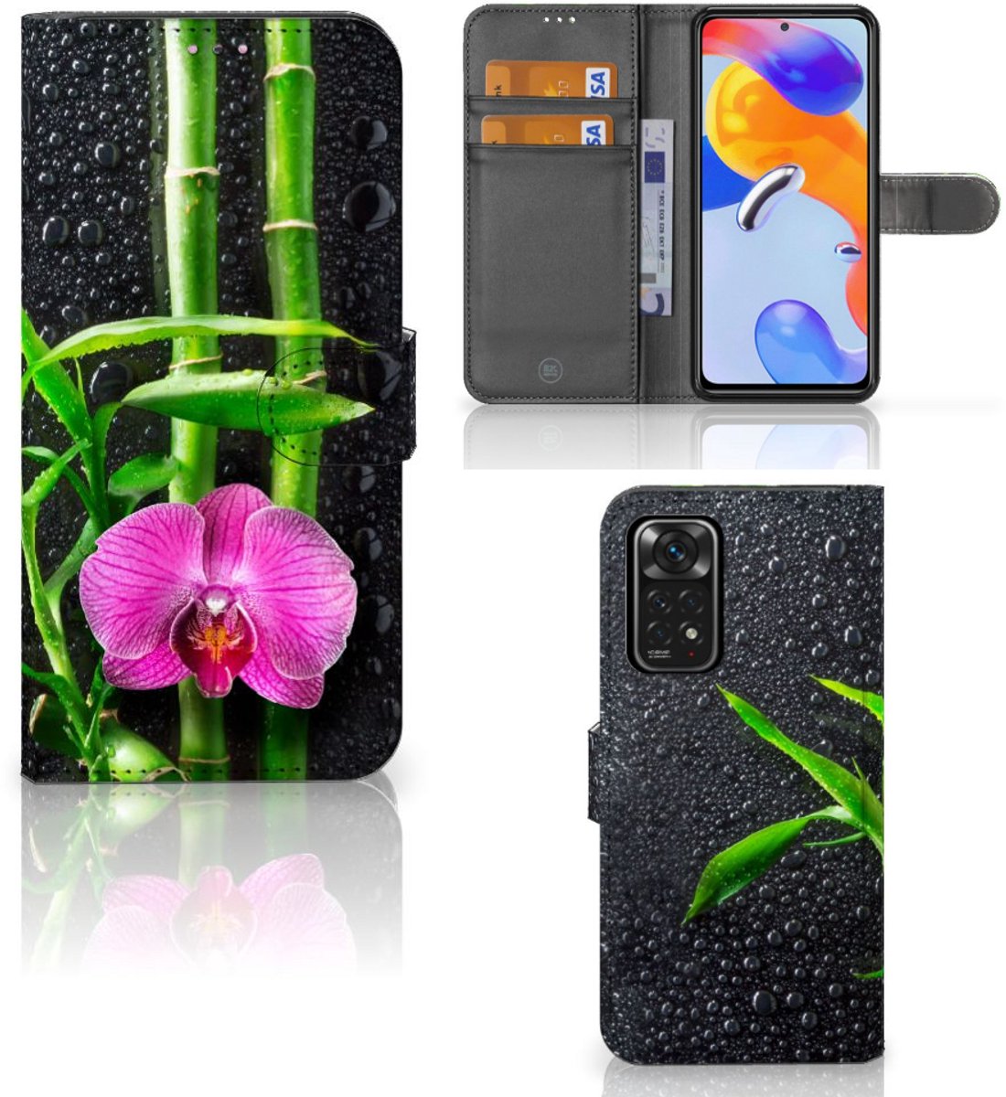 Xiaomi Redmi Note 11 Pro 5G/4G Hoesje Orchidee