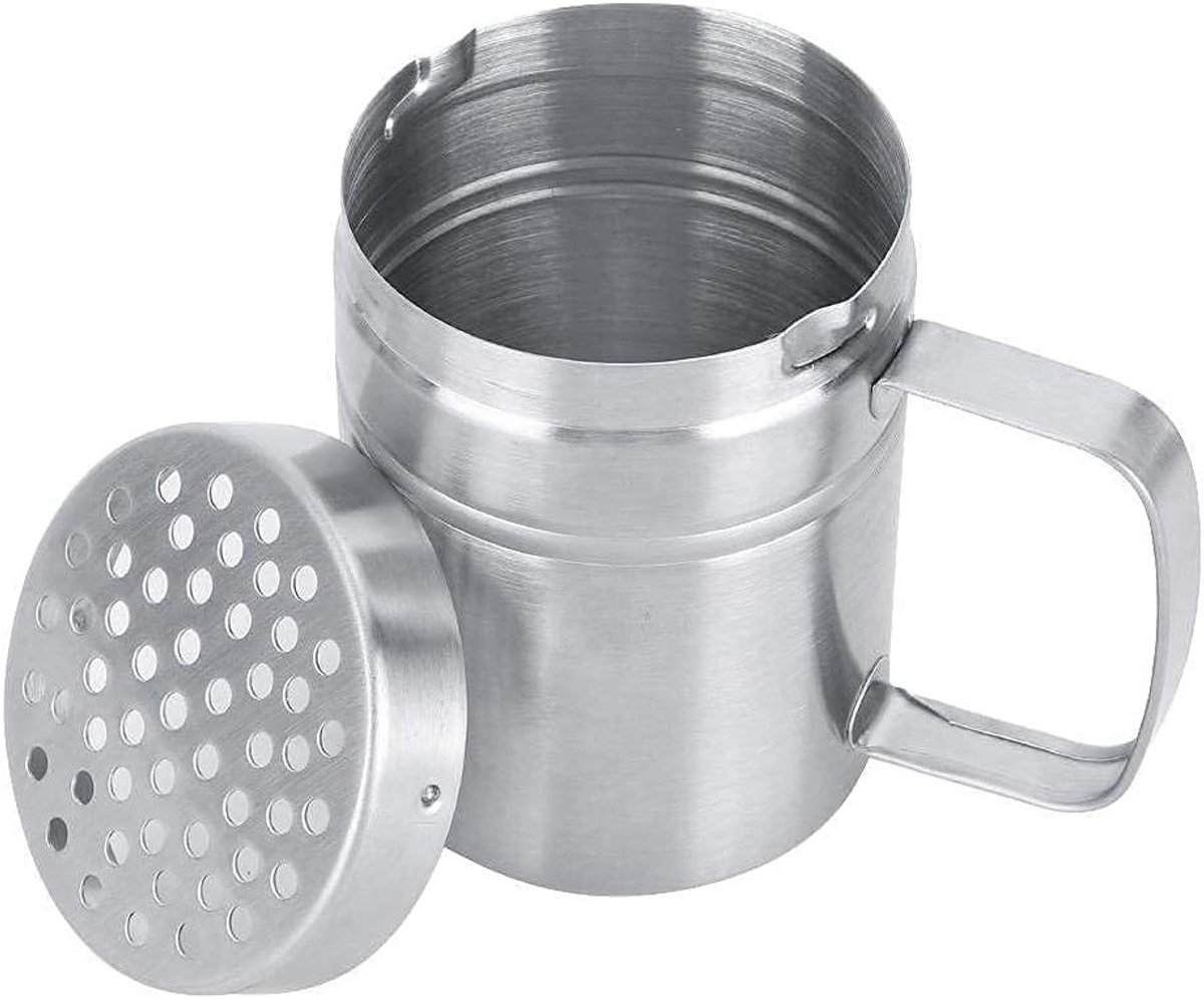 Roestvrijstalen Peper- en Zoutstrooier met Fijn Gaasdeksel - Ideaal voor Keuken, Koken en Kruidenset, 2.6 x 3.5 cm