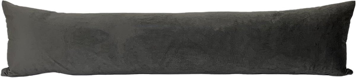 Tochtuitsluiter - Tochtstopper deur - Kamer warm houden - Zacht fluwelen design - 92 x 23 cm - Staal
