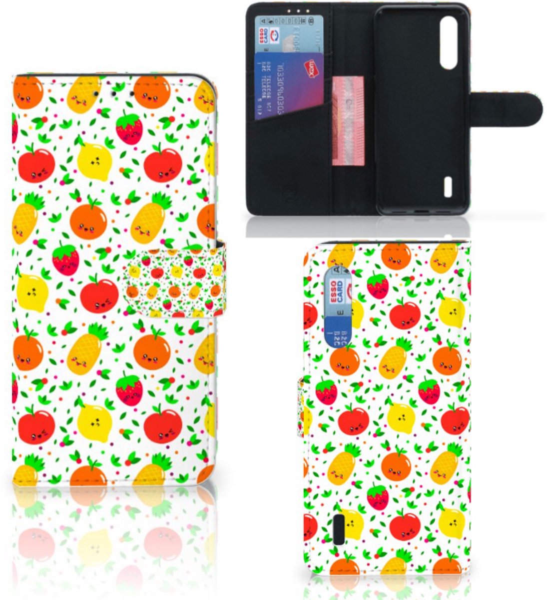 Xiaomi Mi 9 Lite Book Cover Fruits