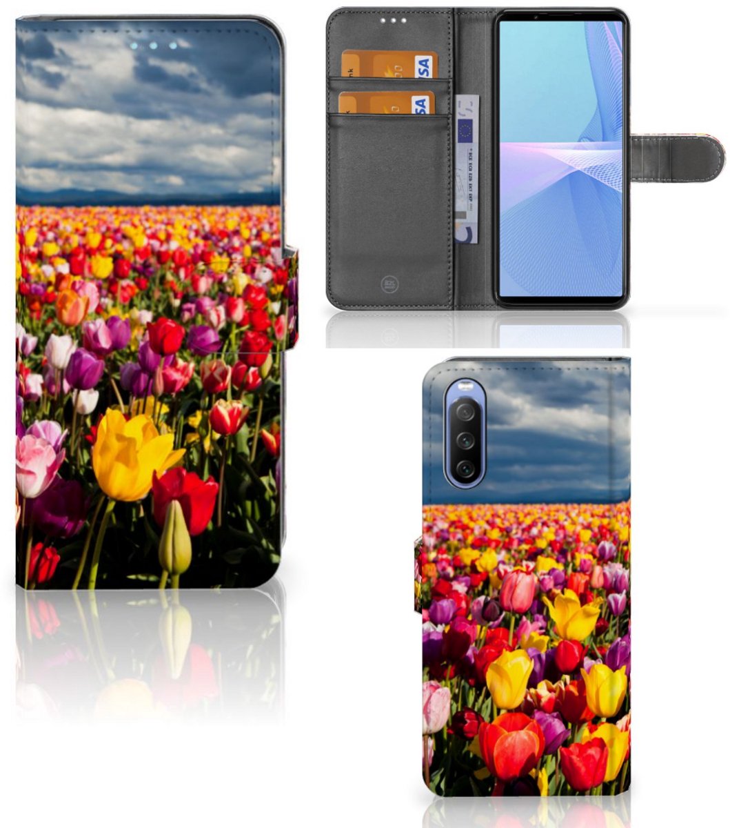 Sony Xperia 10 III Hoesje Tulpen