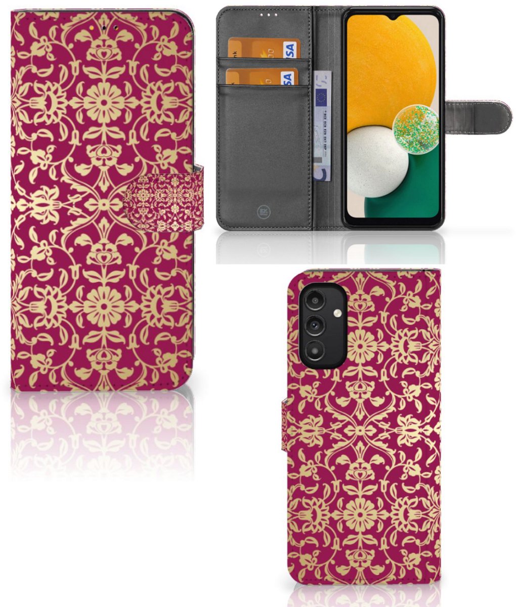 Wallet Case Samsung Galaxy A14 5G Barok Pink