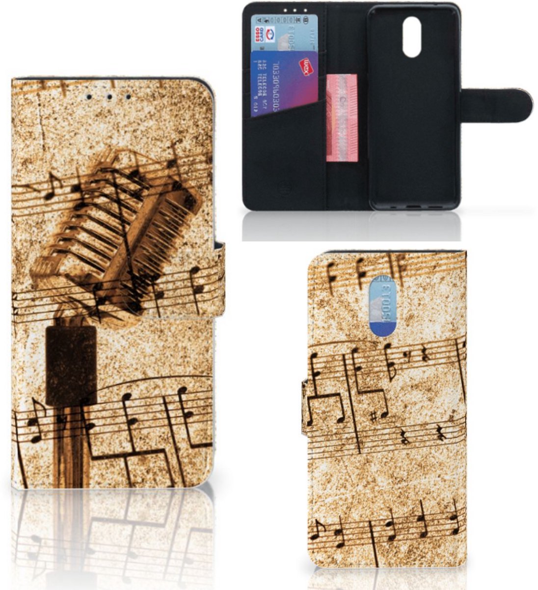 Book Case voor Nokia 2.3 Telefoonhoesje met foto Bladmuziek