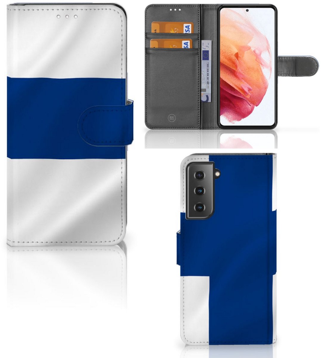 Samsung Galaxy S21 Bookstyle Case Finland