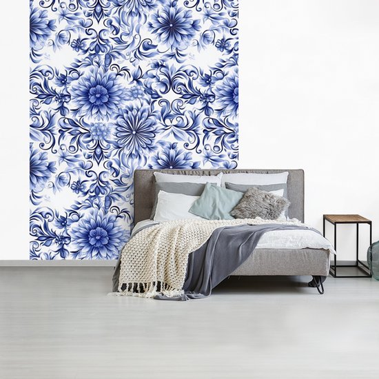 Komar fleece fotobehang Fleurs DE NUIT | behang, XXL, decoratie