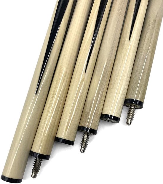 2 Piece Wooden Stick Pool Billiard Bridge Stick Billiard House Cue Stick — afbeelding 4
