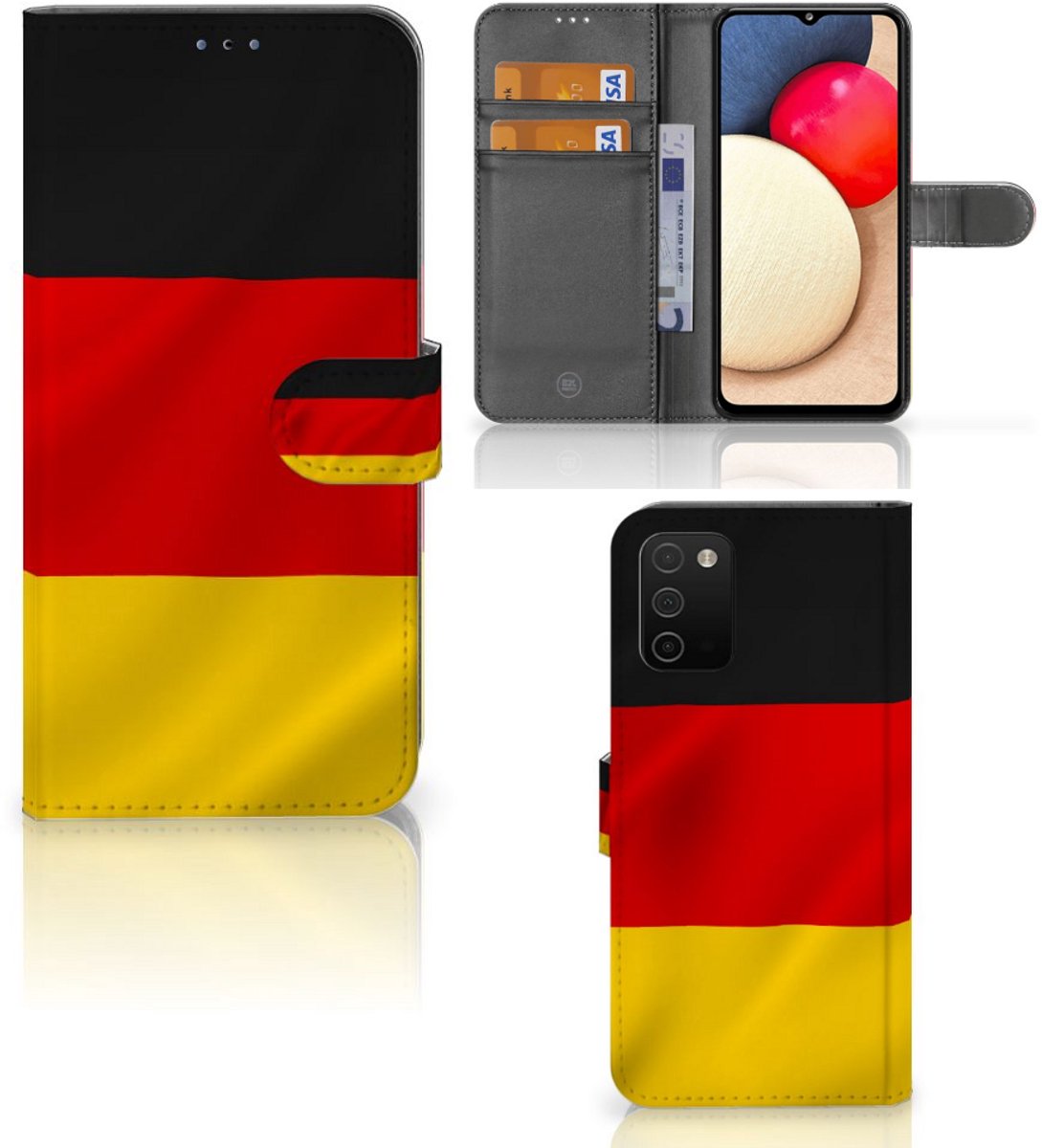 Samsung Galaxy A03s Bookstyle Case Duitsland