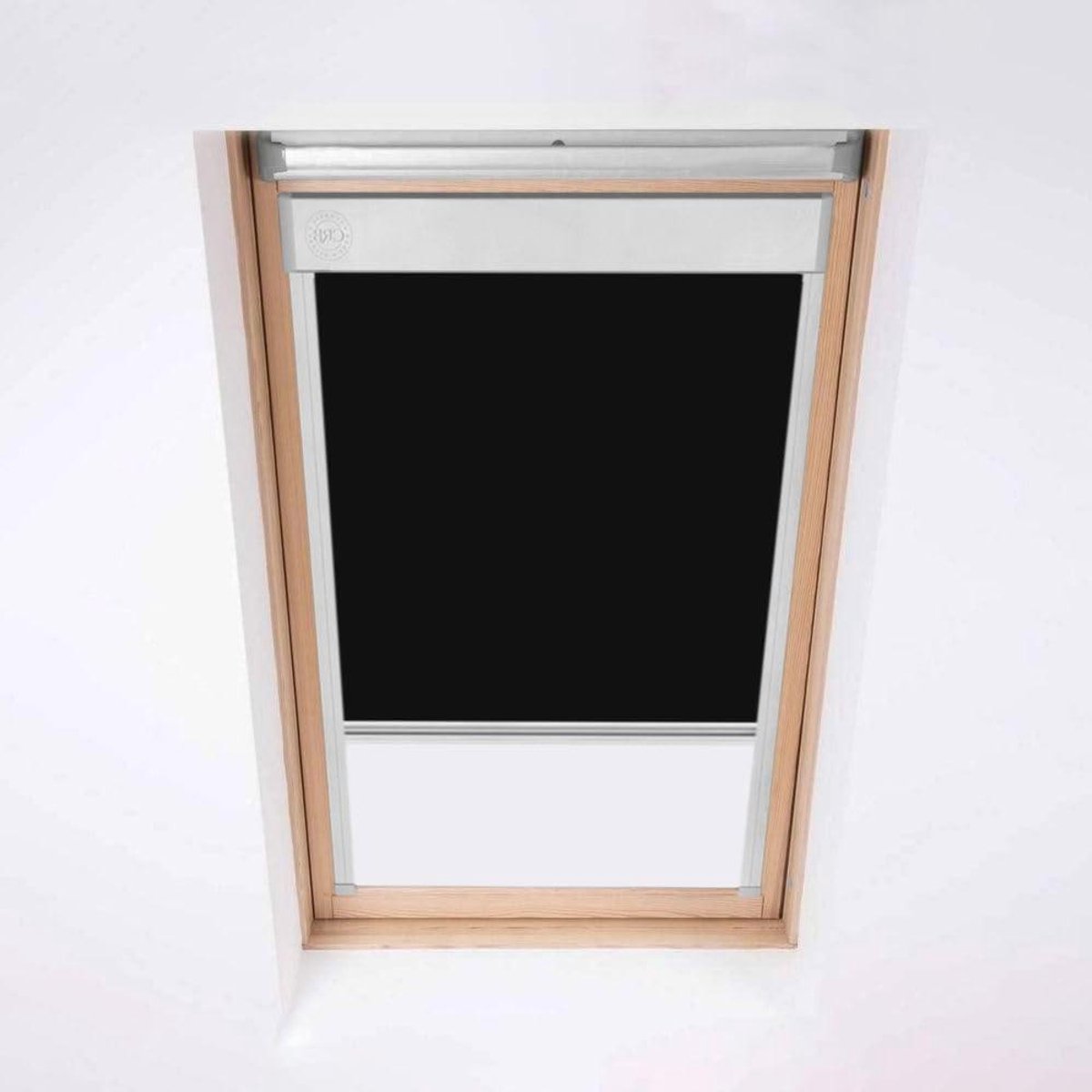 dakraamjaloezieën voor VeluX dakramen - verduisterend rolgordijn - zilver aluminium frame