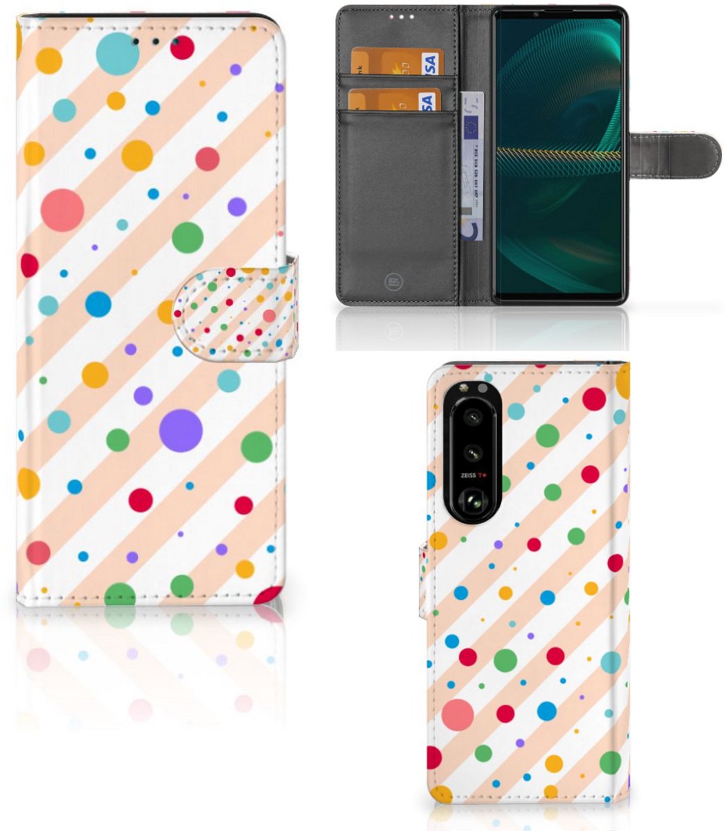 Sony Xperia 5III Telefoon Hoesje Dots