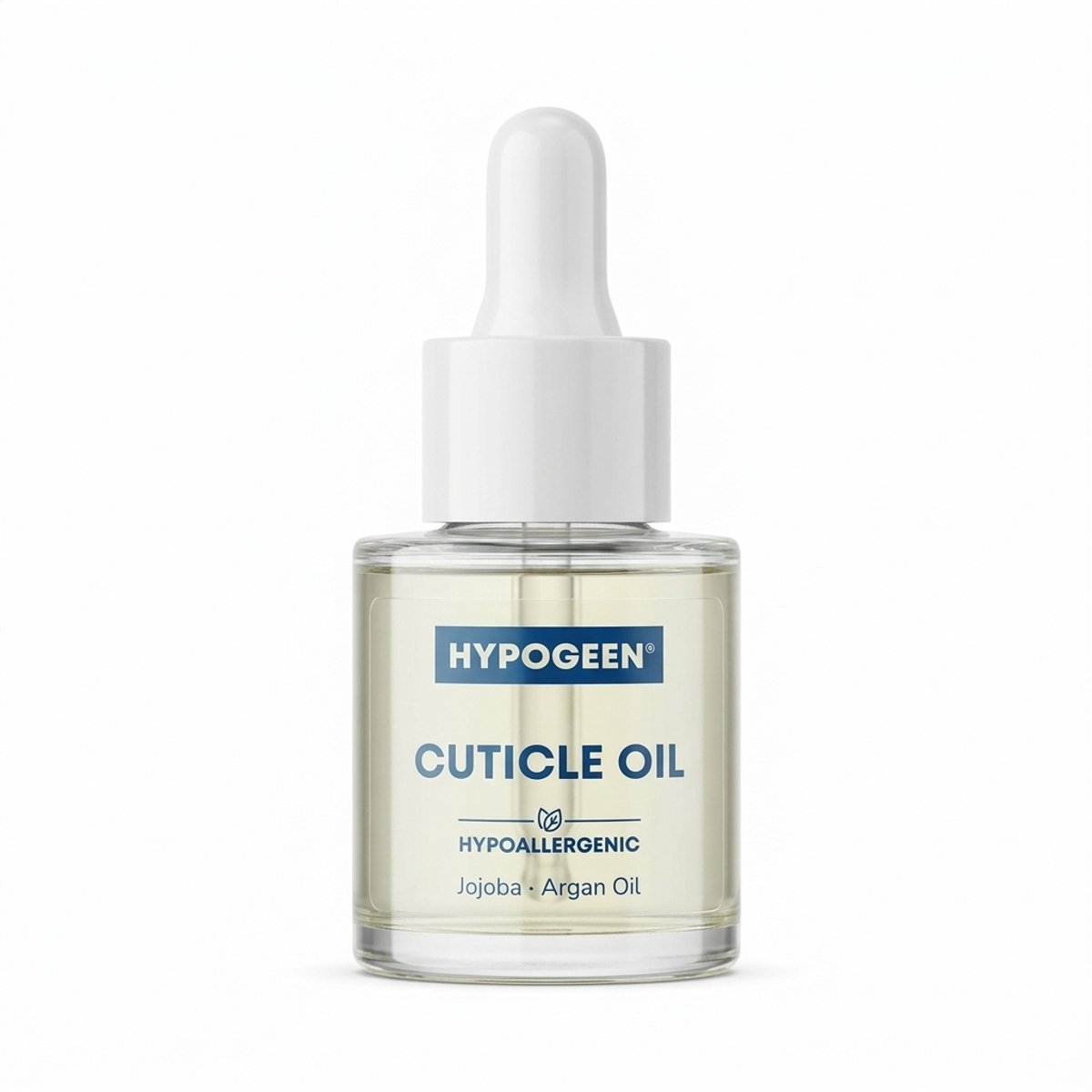 Hypogeen Nagelriemolie 50ml - Hypoallergene Nagelverzorging met Arganolie - Nagelriemverzorging en Nagelversterker - Zachte Nagelriemen en Nagelranden - PH-Neutrale Nagel Olie voor Gevoelige Handen en Voeten