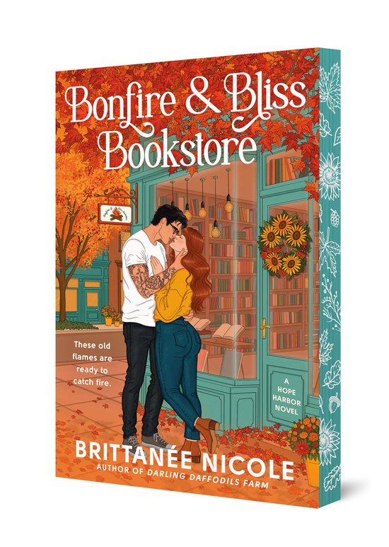 A Hope Harbor Novel- Bonfire and Bliss Bookstore (A Hope Har ... - cover