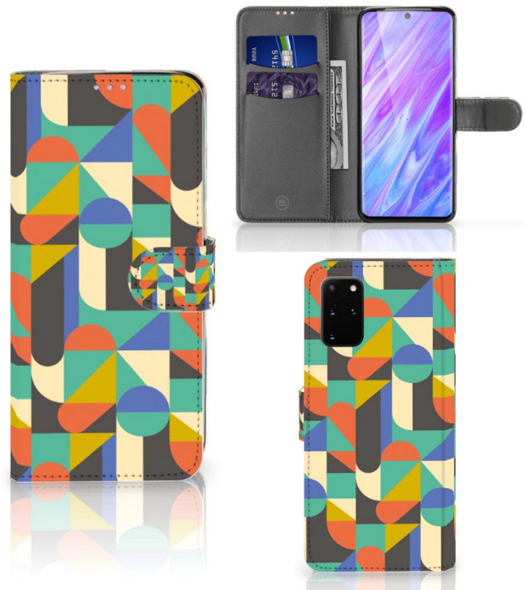Samsung Galaxy S20 Plus Telefoon Hoesje Funky Retro