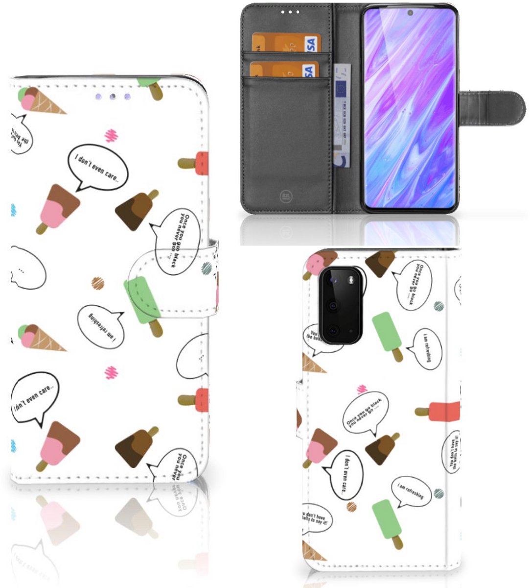 Samsung Galaxy S20 Book Cover IJsjes
