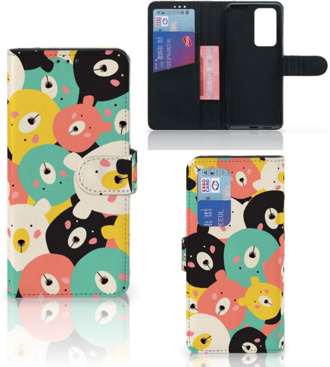 Huawei P40 Pro Leuk Hoesje Bears